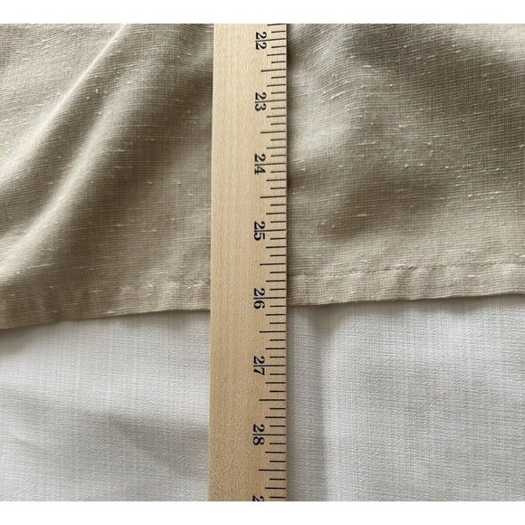 Carl Michaels Tan Short Sleeve Men's 2 Pocket Shirt SZ Large Vintage - Picture 6 of 8